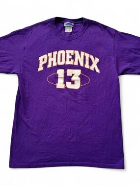 Vintage Phoenix Suns Steve Nash 13 Graphic Tee - Purple M